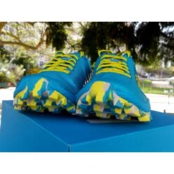 HOKA Evo Jawz Homme Cyan / Citrus