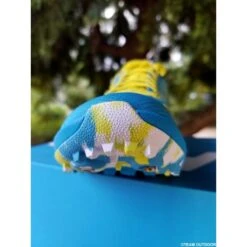 HOKA Evo XC Spike Homme Cyan / Citrus -Hoka Boutique hoka evo xc spike homme cyan citrus 2