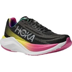 Hoka Chaussures Running Homme - Mach X - Noir / Argenté