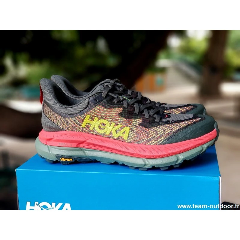HOKA Mafate Speed 4 Homme Thyme / Fiesta 3 HOKA Mafate Speed 4 Homme Thyme / Fiesta – Image 2