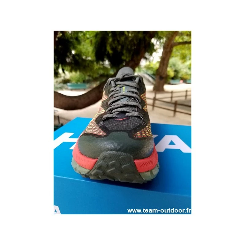 HOKA Mafate Speed 4 Homme Thyme / Fiesta 4 HOKA Mafate Speed 4 Homme Thyme / Fiesta – Image 3