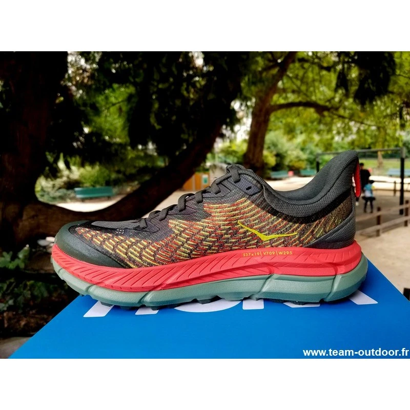 HOKA Mafate Speed 4 Homme Thyme / Fiesta 7 HOKA Mafate Speed 4 Homme Thyme / Fiesta – Image 6