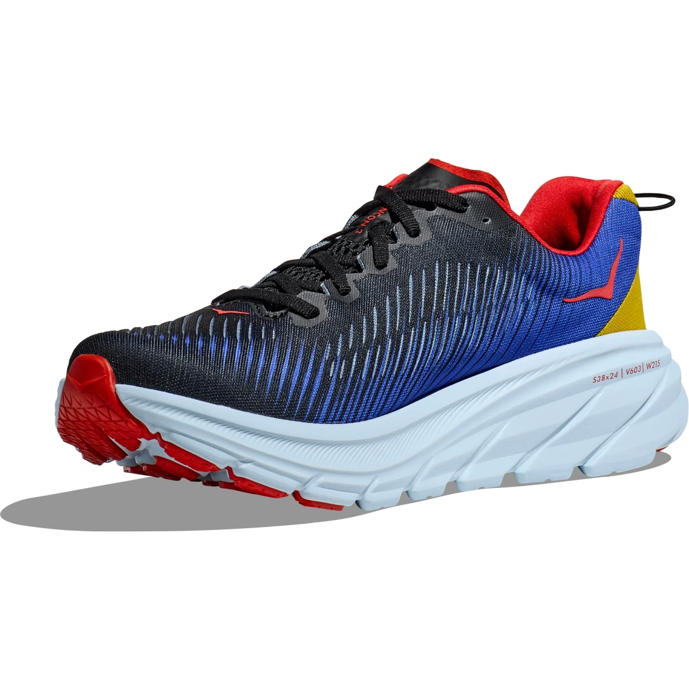Hoka Chaussures Running Homme - Rincon 3 - Noir / Dazzling Blue 4 Hoka Chaussures Running Homme - Rincon 3 - Noir / Dazzling Blue – Image 3