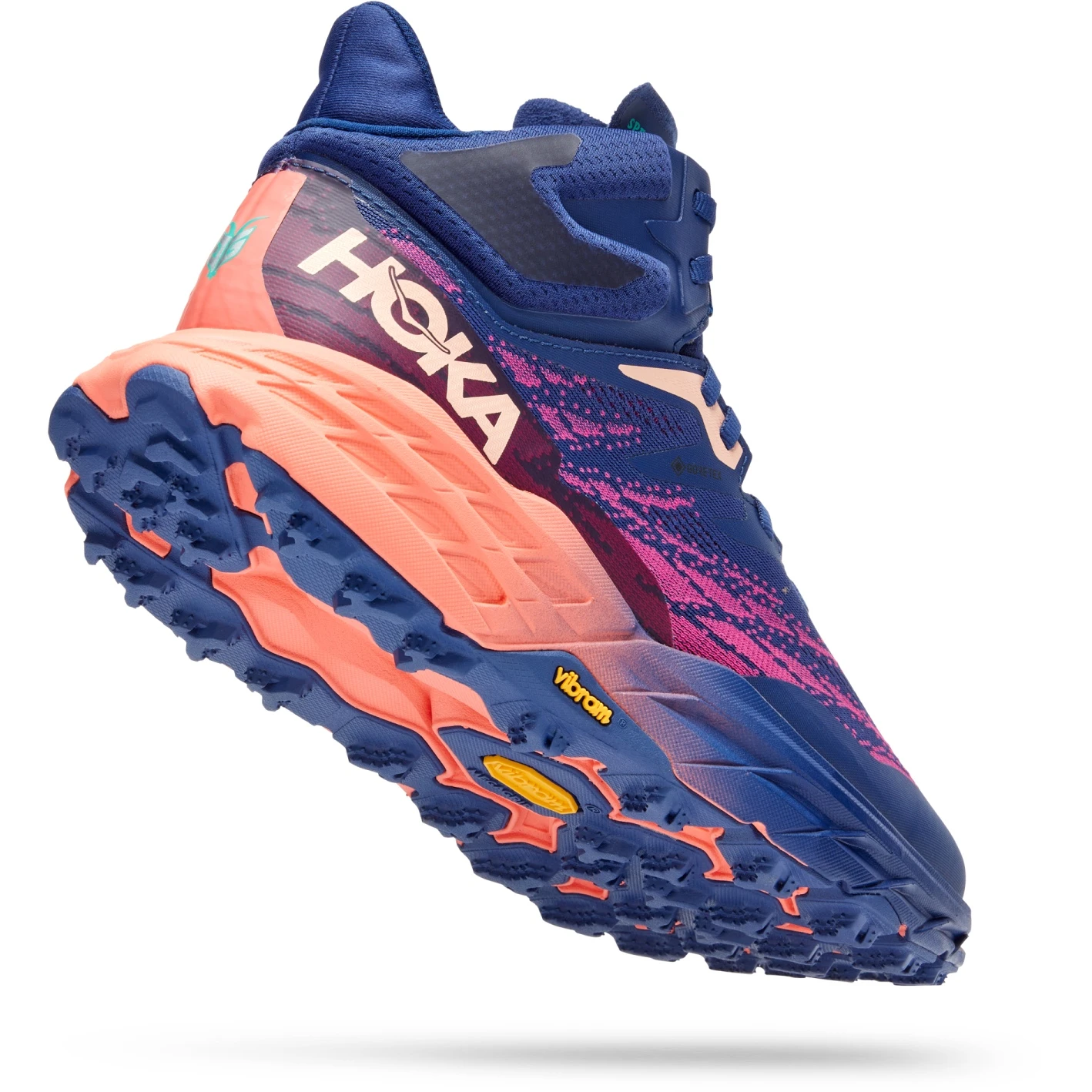 Hoka Chaussures Running Femme - Speedgoat 5 Mid GTX - Bellwether Blue / Camellia 4 Hoka Chaussures Running Femme - Speedgoat 5 Mid GTX - Bellwether Blue / Camellia – Image 2