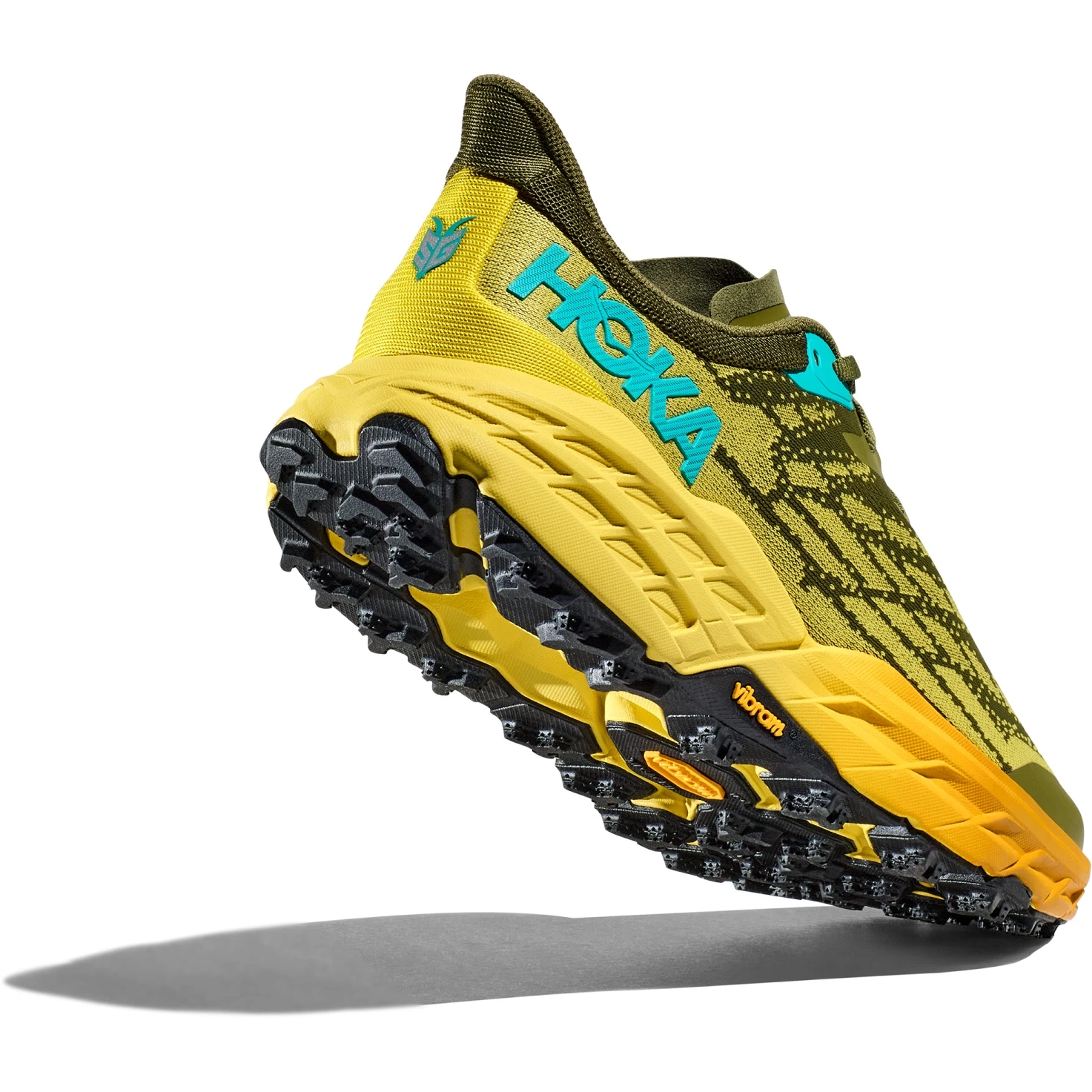 Hoka Chaussures Running Homme - Speedgoat 5 - Avocado / Passion Fruit 6 Hoka Chaussures Running Homme - Speedgoat 5 - Avocado / Passion Fruit – Image 4