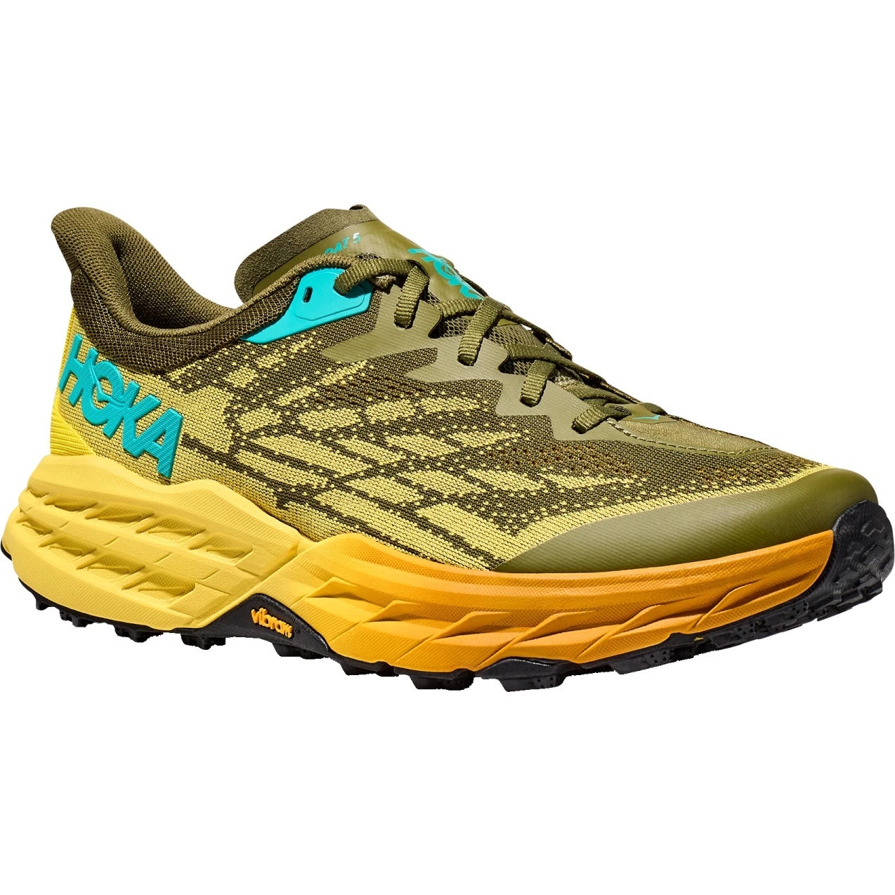 Hoka Chaussures Running Homme - Speedgoat 5 - Avocado / Passion Fruit 3 Hoka Chaussures Running Homme - Speedgoat 5 - Avocado / Passion Fruit