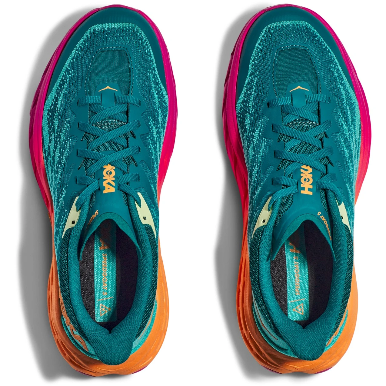 Hoka Chaussures Running Femme - Speedgoat 5 - Deep Lake / Ceramic 7 Hoka Chaussures Running Femme - Speedgoat 5 - Deep Lake / Ceramic – Image 5