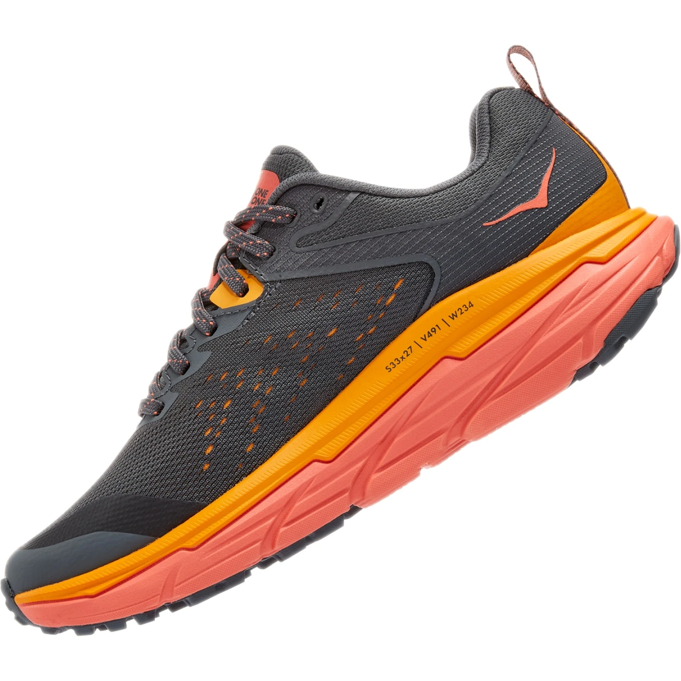 Hoka Chaussures Running Femme - Challenger 6 - Castlerock / Camellia 4 Hoka Chaussures Running Femme - Challenger 6 - Castlerock / Camellia – Image 2
